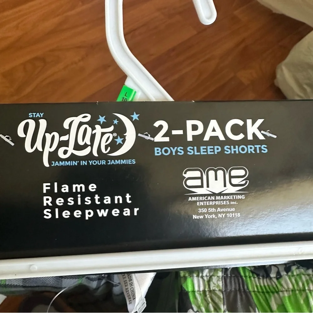 Kids Pajama Bottoms 2-Pack - Green and Gray - Picture 3 of 3
